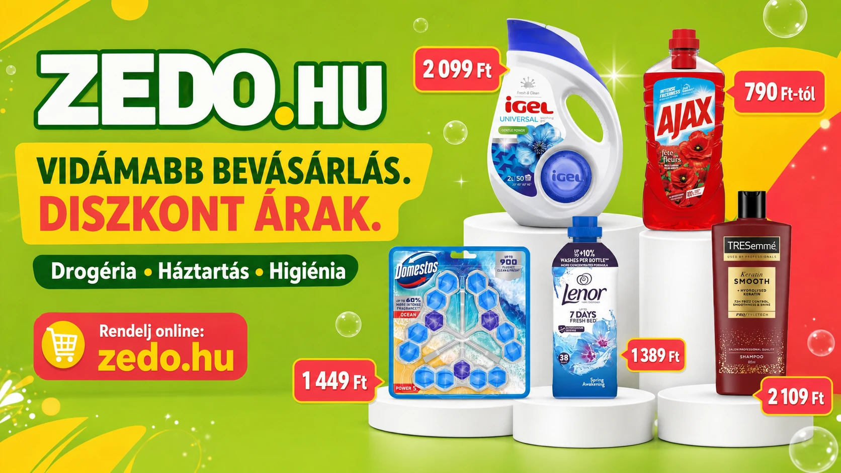 ZEDO aktuális ajánlat