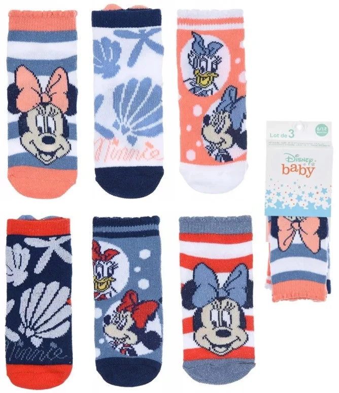 Disney Minnie Shell baba zokni 0-12 hó