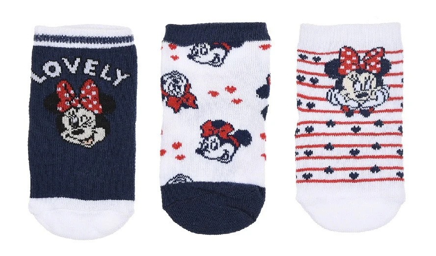 Disney Minnie Lovely Blue baba zokni 0/6 hó