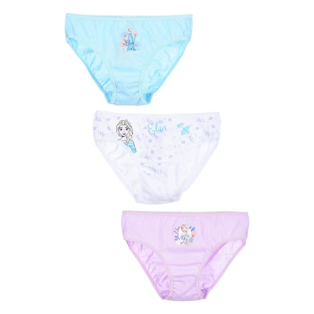 Disney Jégvarázs Ice Magic gyerek fehérnemű, bugyi 3 darab/csomag 3 - 8 év / 98 - 128 cm