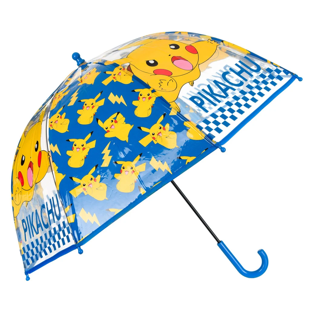 Pokémon Electric gyerek átlátszó esernyő Ø72 cm