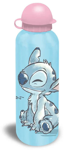 Disney Lilo és Stitch, A csillagkutya Cheeky alumínium kulacs ivókupakkal 500 ml