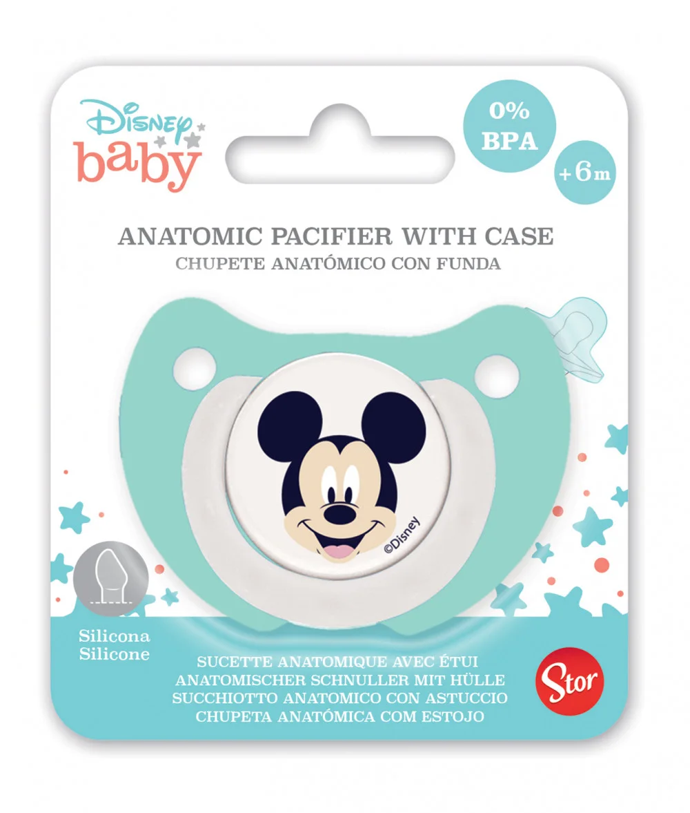Disney Mickey Hello World baba játszó- és altatócumi tokkal
