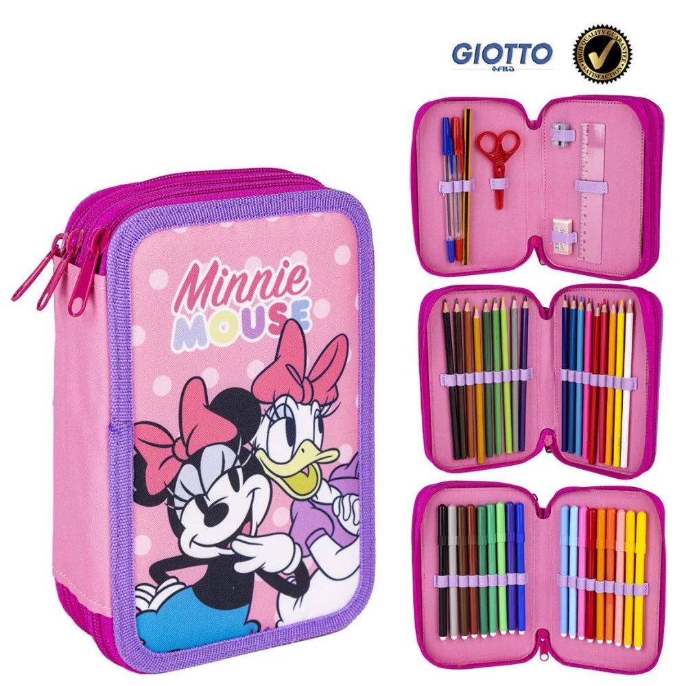 Disney Minnie Daisy tolltartó töltött 3 emeletes Giotto