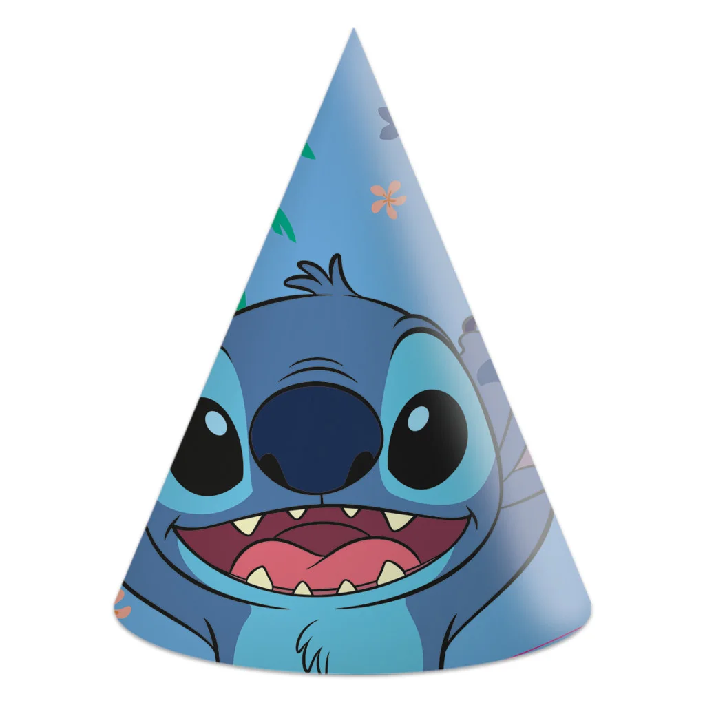 Disney Lilo és Stitch, A csillagkutya Angel parti kalap, csákó 6 db-os FSC