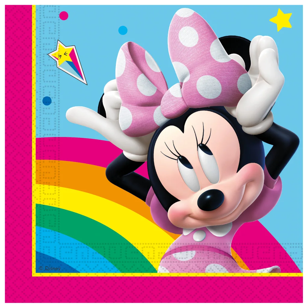 Disney Minnie Makes Me Smile szalvéta 20 db-os 33x33 cm FSC