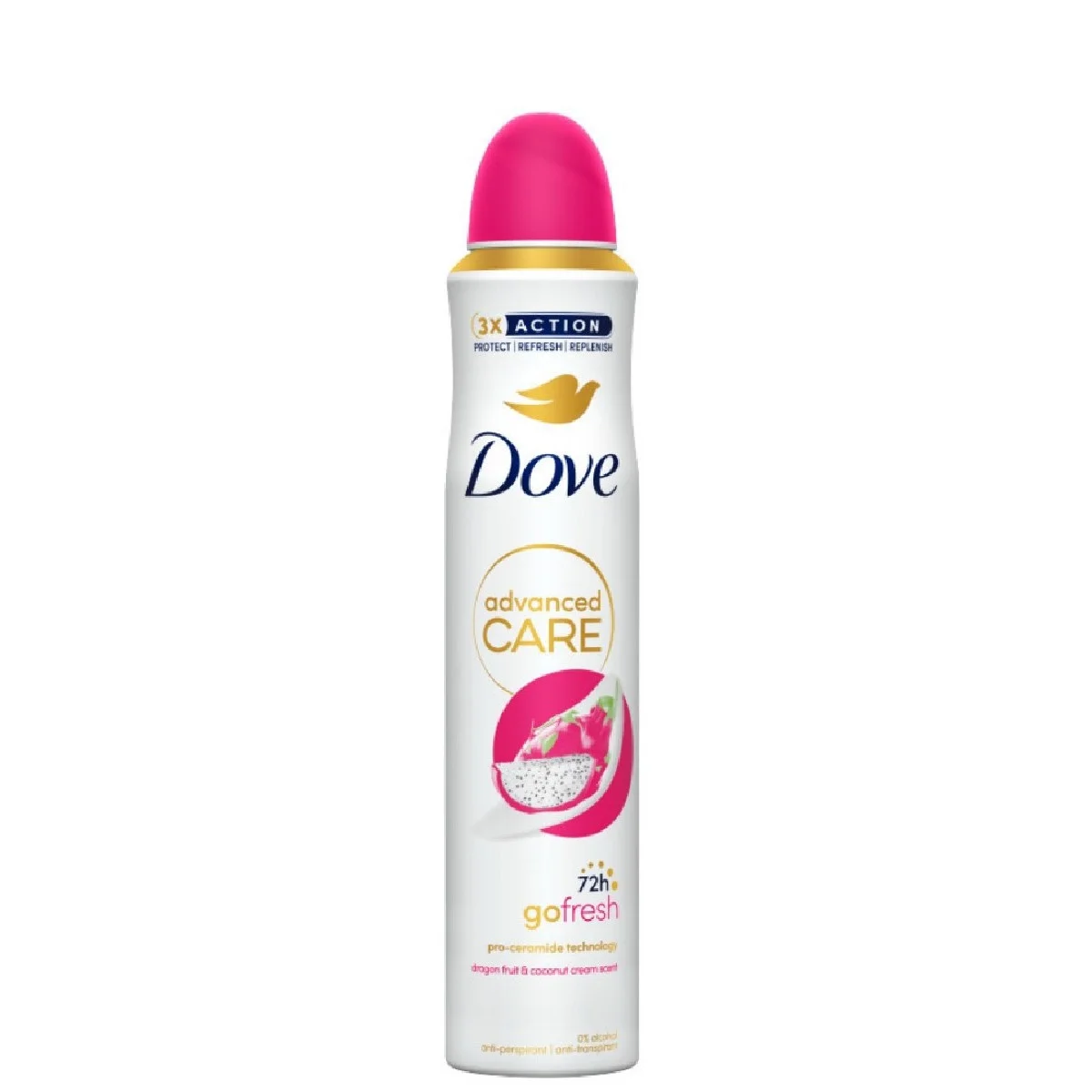 Dove Dezodor 200 ml Sárkánygyümölcs és Kókusz