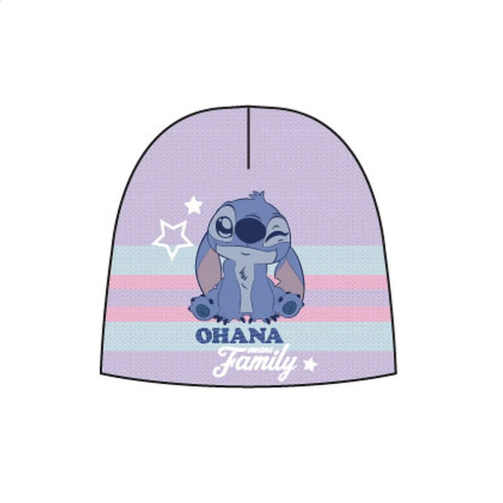 Disney Lilo és Stitch, A csillagkutya Ohana Purple baba sapka 48 cm