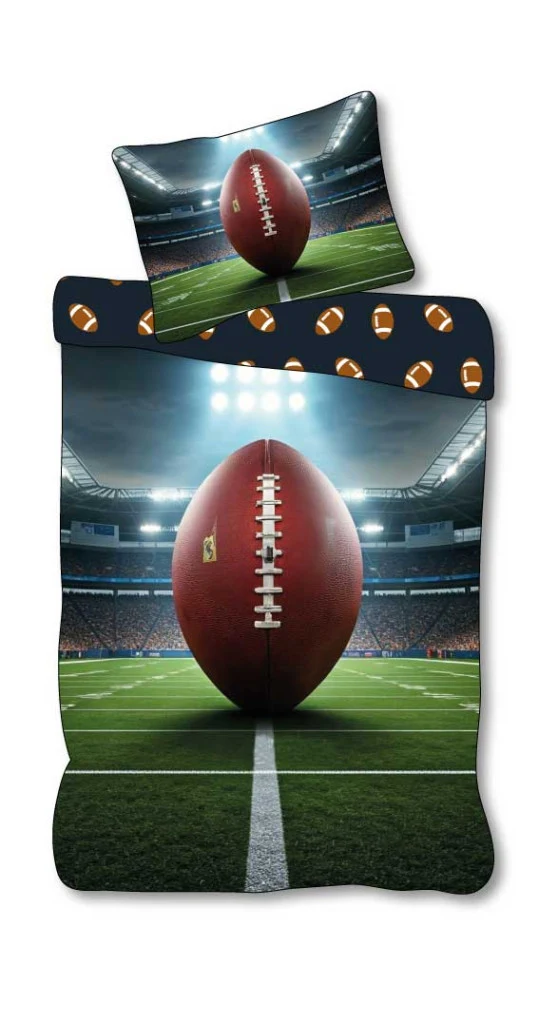 Amerikai futball Field ágyneműhuzat 140×200cm, 70×90 cm